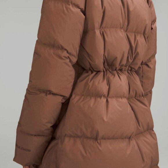 (0219) Lululemon Wunder Puff Long Jacket
Roasted Brown SS 10 **FLAW - Picture 5 of 9